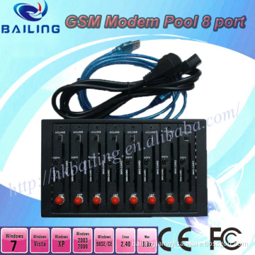 Professional GSM Modem 8 SIM Card Slots with IMEI Chageable